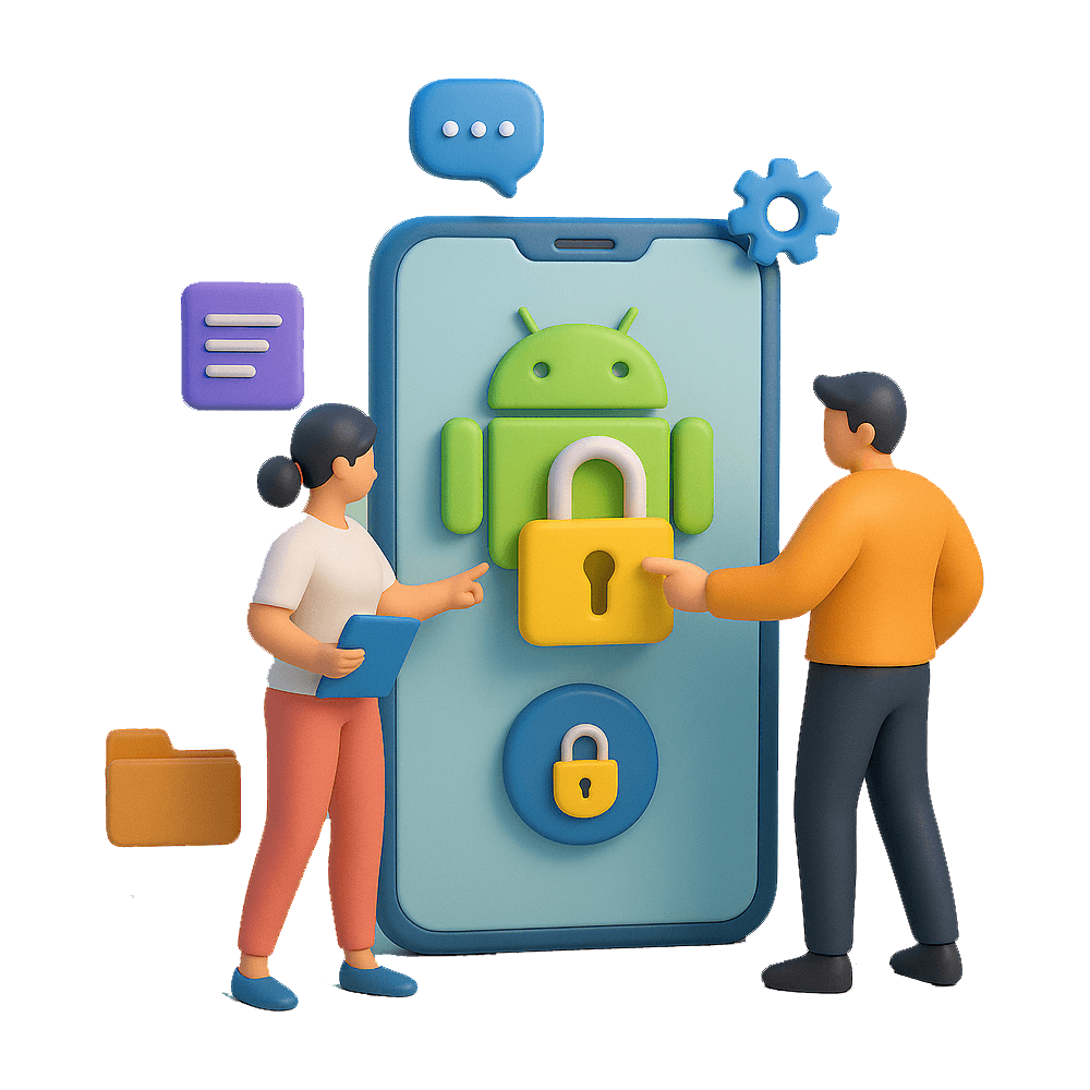 Ultshare Unlock Android software interface